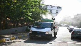 Bulaşıcı hastalıklara karşı ilaçlama yapılıyor