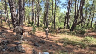 Burdurda jandarmadan orman yangınlarına karşı 24 saat devriye