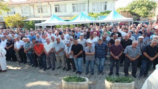 Burhaniyede eski başkan Naci Söyler son yolculuğuna uğurlandı