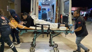 Bursada kavgayı ayırmaya çalışan güvenlik görevlisi yaralandı