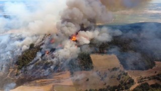 Bursadaki orman yangınına 718 personel müdahale ediyor