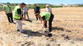 Bursanın Özel Tarım Ekibi toprak analizi için yol çıktı