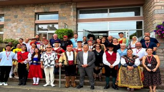 BUÜ halk oyunları topluluğundan En İyi Performans Yapan Grup başarısı