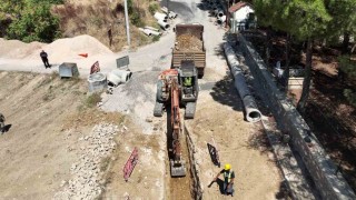 Büyükşehir belediyesinden Gemlike altyapısı yatırımı