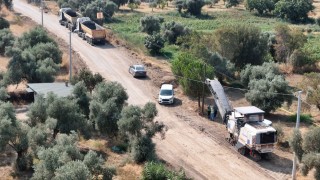 Büyükşehir Efelerin yollarını yeniliyor