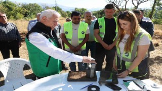 Büyükşehirden çiftçiye bilimsel destek