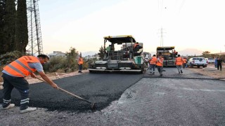 Büyükşehirden Şehir Hastanesi yoluna sıcak asfalt