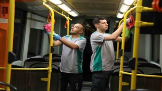 Büyükşehirden ulaşımda hijyen seferberliği