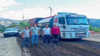 Çameli Belediyesi Emecik Mahallesinin üst yapısını yeniledi