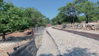 Çameli Belediyesi kendi imkanlarıyla altyapı çalışmalarını devam ediyor