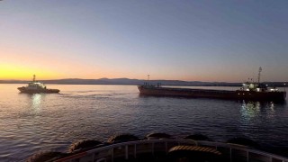 Çanakkale Boğazından geçen genel kargo gemisi makine arızası yaptı