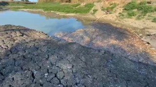 Çanakkalede Kocabaş Çayı alarm verdi, toplu balık ölümleri yaşandı