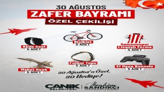 Canik Belediyesinden 30 Ağustosa özel 30 hediye