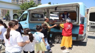 Canikte çocuklara serin sürpriz