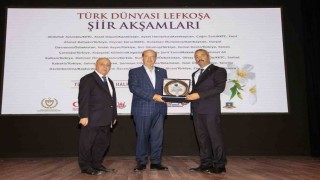 Çarboğadan KKTC Cumhurbaşkanı Tatara ‘Türk Dünyası Yüksek Hizmet Ödülü