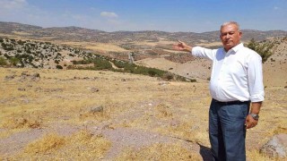 Çetintepe Barajında su tutma başladı, araban çat boğazı barajı için heyecan arttı