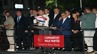 CHP Genel Başkanı Özel, Aydında miting düzenledi