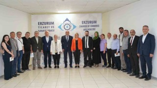 CHP heyetinden ETSO Başkanı Saim Özakalına ziyaret