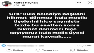 CHP Kula Teşkilatında kriz