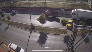 Cinayet gibi kaza kamerada