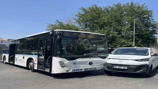 Çorluda otobüs kazası: 1 yaralı