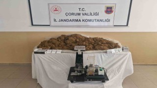 Çorumda binlerce makaran ele geçirildi