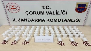 Çorumda jandarmadan uyuşturucu operasyonu: 2 tutuklama