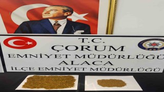 Çorumda uyuşturucu operasyonu:1 tutuklama
