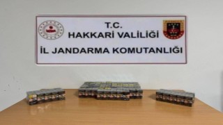 Çukurcada 985 paket kaçak sigara ele geçirildi