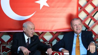 Cumhurbaşkanı Erdoğan ile MHP Lideri Bahçeli Ahlat’ta Bir Araya Geldi