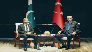 Cumhurbaşkanı Erdoğan, Pakistan Başbakanı Şerif ile görüştü