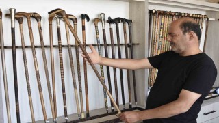 Cumhurbaşkanı Erdoğan ve Bahçeli için özel tasarım baston