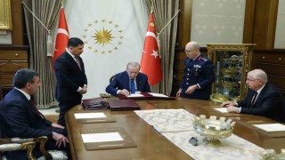 Cumhurbaşkanı Erdoğan YAŞ kararlarını imzaladı