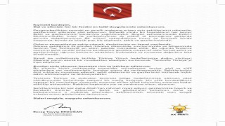 Cumhurbaşkanı Erdoğandan şehit ve gazi ailelerine mektup