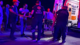 Damadının aracıyla kaçan adam tarlaya uçtu