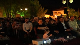 Darendede yazlık sinema günleri başladı