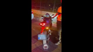 Denetimlerde 116 motosiklet trafikten men edildi