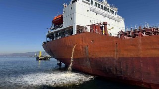 Denizi kirleten gemiye suçüstü