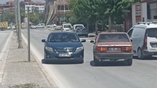 Denizli DESKİnin ihmali sürücülere zor anlar yaşattı