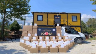 Denizlide 2 bin litre kaçak alkol ele geçirildi