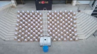 Denizlide 3 bin litre kaçak alkol yakalandı