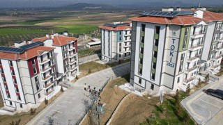 Deprem Konutları Yollarının Büyük Bölümü Tamamlandı