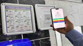 Derecik Devlet Hastanesinde QR kod temizlik uygulaması başladı