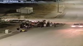 Devrilen motosikletin sürücüsü yaralandı