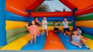 Didimli çocuklar yaz şenliklerinde doyasıya eğlendi