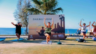 Didimliler güne sabah sporu ile başlıyor