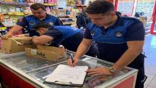Dinarda marketlere yönelik denetim