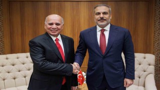 Dışişleri Bakanı Fidan, Iraklı mevkidaşı Hüseyin ile görüştü