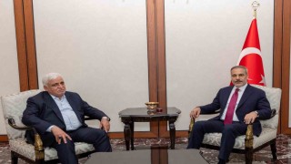 Dışişleri Bakanı Hakan Fidan, Haşdi Şabi Komisyonu Başkanı Falih el-Feyyad ile Ankarada bir araya geldi.