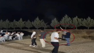 Diyarbakırda bir kınada eline silahı alan havaya doğru mermi yağdırdı